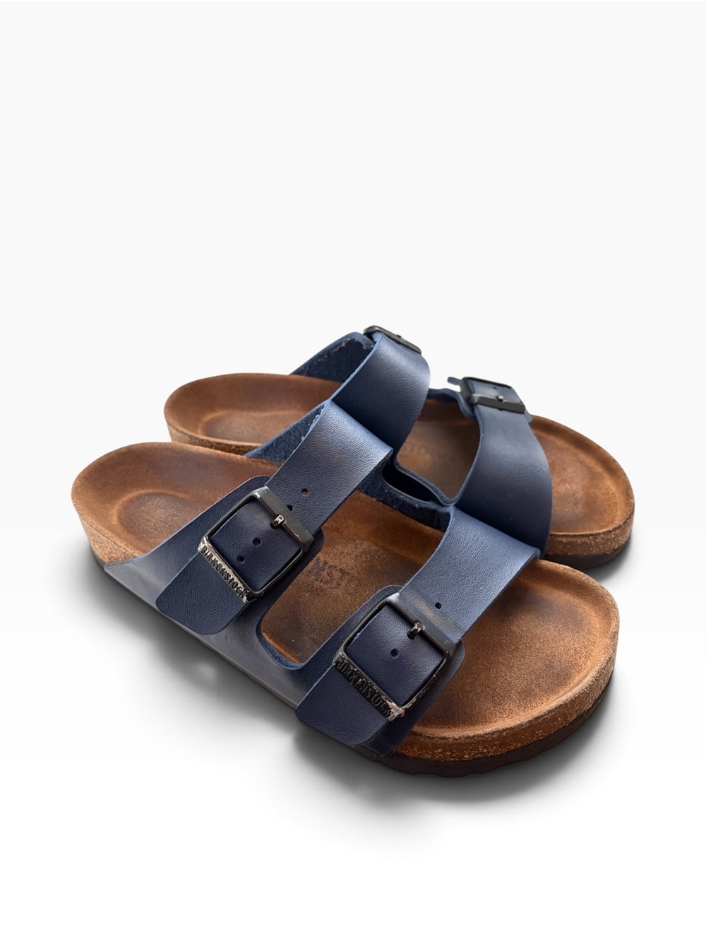 Birkenstocks Arizona Navy blue leather, size 35, GUC
